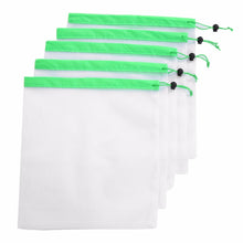 Load image into Gallery viewer, 15pcs Reusable Mesh Produce Storage Bags-Inougate