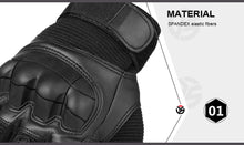 Load image into Gallery viewer, Touch Screen Tactical Rubber Hard Knuckle Gloves-Inougate