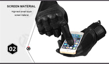 Load image into Gallery viewer, Touch Screen Tactical Rubber Hard Knuckle Gloves-Inougate