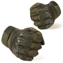 Load image into Gallery viewer, Touch Screen Tactical Rubber Hard Knuckle Gloves-Inougate