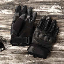 Load image into Gallery viewer, Touch Screen Tactical Rubber Hard Knuckle Gloves-Inougate