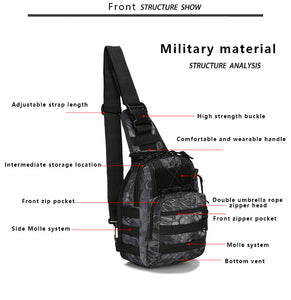 Outdoor Sports Military Shoulder Bag-Inougate