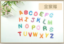 Load image into Gallery viewer, 26 Set of Nontoxic Plastic Fridge Magnetic A to Z Alphabet Letters-Inougate