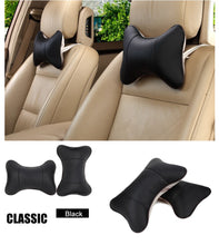 Load image into Gallery viewer, Car Seat Leather Headrest Pillow-Inougate