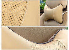 Load image into Gallery viewer, Car Seat Leather Headrest Pillow-Inougate