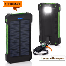 Load image into Gallery viewer, Waterproof 10000mAh Solar Charger Powerbank-Inougate