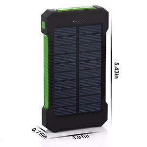 Waterproof 10000mAh Solar Charger Powerbank-Inougate