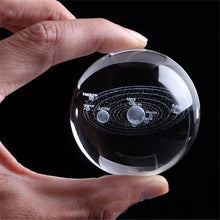 Load image into Gallery viewer, 3D Solar System Crystal Ball-Inougate