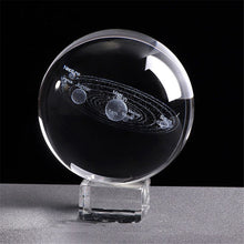 Load image into Gallery viewer, 3D Solar System Crystal Ball-Inougate