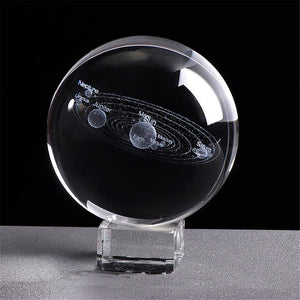 3D Solar System Crystal Ball-Inougate