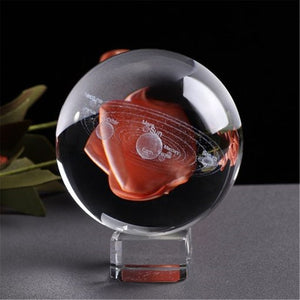 3D Solar System Crystal Ball-Inougate