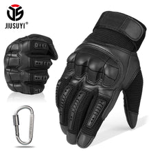 Load image into Gallery viewer, Touch Screen Tactical Rubber Hard Knuckle Gloves-Inougate