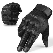 Load image into Gallery viewer, Touch Screen Tactical Rubber Hard Knuckle Gloves-Inougate