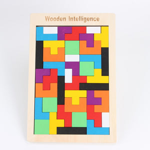 Baby Educational Wooden Puzzle Toy-Inougate