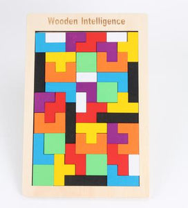 Baby Educational Wooden Puzzle Toy-Inougate