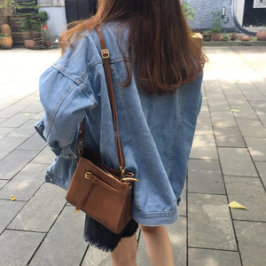 2019 New Denim Jeans Jacket for Ladies-Inougate