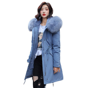 2019 New Warm Fur Coat Jacket for Ladies-Inougate