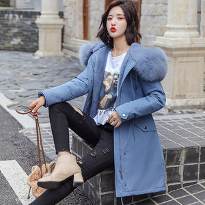 2019 New Warm Fur Coat Jacket for Ladies-Inougate