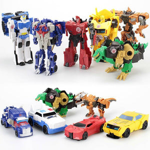 Mini Transformation Robot Figure Toy Car-Inougate