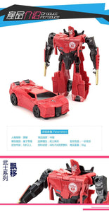 Mini Transformation Robot Figure Toy Car-Inougate