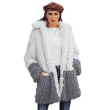 Load image into Gallery viewer, Elegant Warm Faux Fur Coat for Women-Inougate