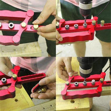 Load image into Gallery viewer, Drilling Self Centering Positioning Fixture Woodworking Tool-Inougate