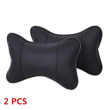 Load image into Gallery viewer, Car Seat Leather Headrest Pillow-Inougate