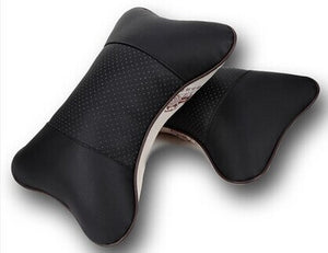 Car Seat Leather Headrest Pillow-Inougate