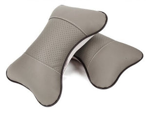 Car Seat Leather Headrest Pillow-Inougate