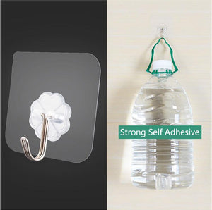 6PCs Transparent Strong Multi Functions Hangers-Inougate