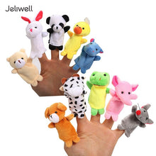 Load image into Gallery viewer, 1 pcs Finger Animal Cartoon Doll Puppets Story Telling for Children-Inougate