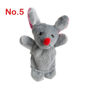 1 pcs Finger Animal Cartoon Doll Puppets Story Telling for Children-Inougate