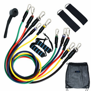 New 14Pcs Set Resistance Bands for Fitness-Inougate