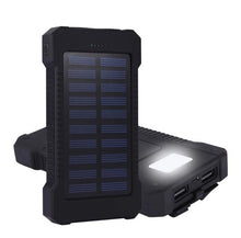 Load image into Gallery viewer, Waterproof 10000mAh Solar Charger Powerbank-Inougate