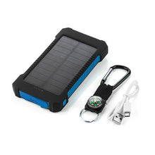 Load image into Gallery viewer, Waterproof 10000mAh Solar Charger Powerbank-Inougate